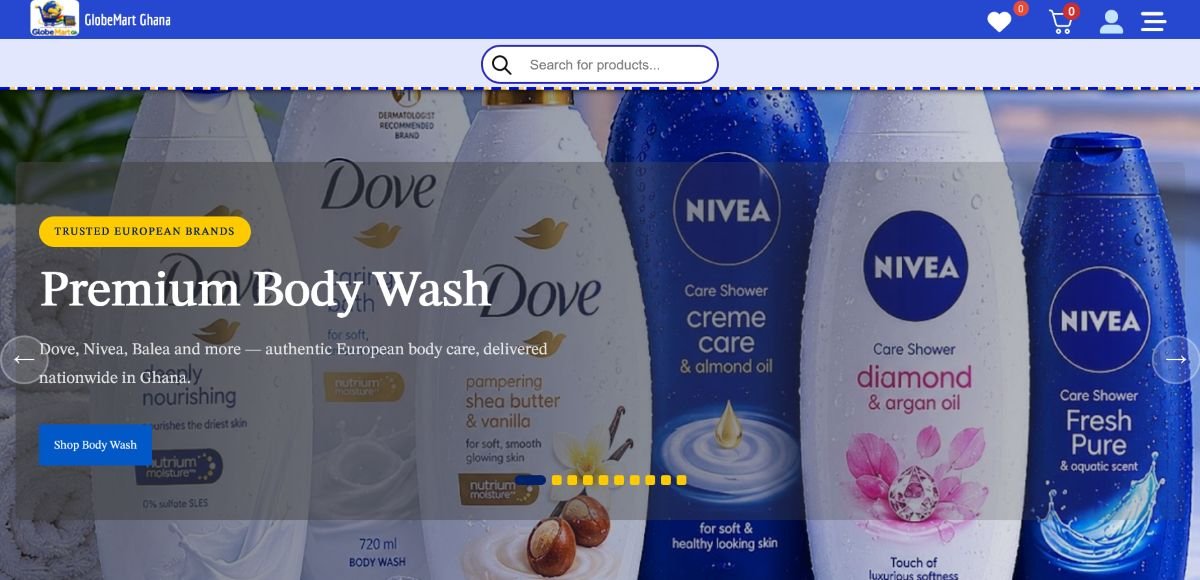 eCommerce website design Accra, Ghana