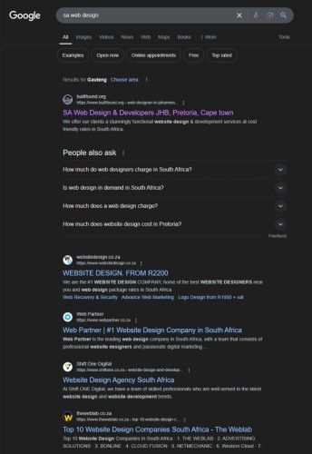 SEO & web design Kumasi Accra. search engine optimization website designer BuiltFound. best web design company in Ghana.